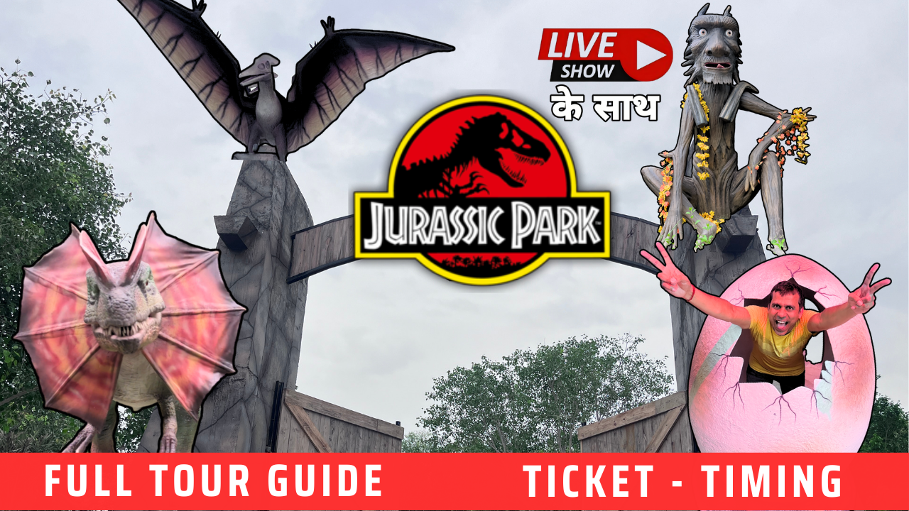 Jurassic Park in Lucknow | Dinosaur Adventure | Janeshwar Mishra Park